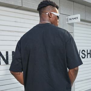 Vente en gros personnalisé Halloween Logo graphique imprimé 100% coton T-Shirt pour hommes surdimensionné séchage rapide vêtements tricotés - Product Image 6