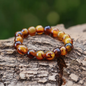 Fashion <b>Beaded</b> <b>Bracelet</b> 316L Stainless Steel PVD Gold Plating Sustainable Resistant Jewelry for Women <b>Men</b> - Product Image 3