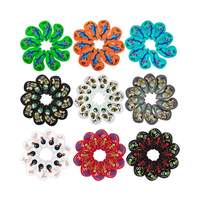 Housses de tête de fer de golf en cuir PU personnalisées avec broderie, lot de 10 pièces, prix d'usine