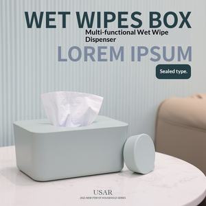 Boîte à mouchoirs humides scellée USAR, distributeur <span class=keywords><strong>de</strong></span> mouchoirs, style nordique simple, produits ménagers décoratifs, salon, modèle UH2020 - Product Image 2
