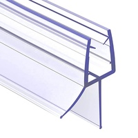 Bande de joint d'écran de douche transparente pour bande de joint de porte de douche en verre