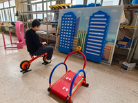 Heiß begehrter, hochwertiger, langlebiger Generationsspielautomat mit Pedal-Antrieb und Fahrradgenerator