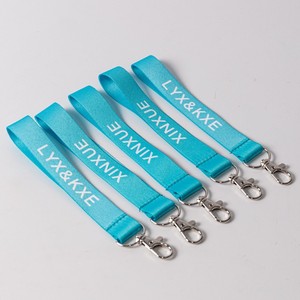<b>Polyester</b> <b>Lanyard</b> With Metal Lobster Buckle Thermal Transfer Printing Custom Logo Phone Strap Keychain Accessory - Product Image 3