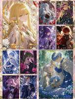 Shangyou Plongez dans un Ciel Étoilé Magique Frieren Tear and Reveal Collection Cards Jeu de Cartes