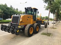 Machinerie de construction routière Niveleuse à moteur 215HP 160kw/2200rpm Gr215 Pièces de rechange pour boîte de vitesses et pompe moteur Économie d'énergie environnementale