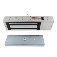 Serrure de porte intelligente Keysecurity, système de contrôle d'accès, porte simple, 12V, alliage de zinc, 1200lbs, serrure magnétique EM, utilisation à domicile/au bureau