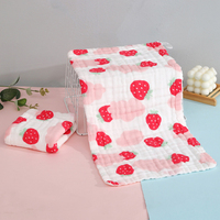 Serviette de Bain Bébé en Mousseline Bio Pas Chère, Gaze Ultra Douce, 6 Couches, Couverture Nouveau-né Respirante 400TC Toutes Saisons