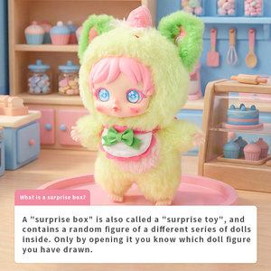 Série Pretty Amy : Ornement de bureau, Boîte mystère de figurines <span class=keywords><strong>en</strong></span> peluche Sweetheart Dream Dim Sum, Accessoire décoratif adorable - Product Image 5