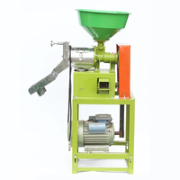 Mini Machine à Usiner le Riz Semi-Automatique Portable Équipement d'Étuvage et de Traitement du Riz Mini Moulin à Riz Décortiqueuse Portable