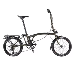 Yeni CRANSTON R20 20 inç 9 hız tri-katlanır katlanabilir bisiklet Ybar <span class=keywords><strong>M</strong></span> bar 9S Mini hafif molibden çelik çerçeve katlanır bisiklet - Product Image 5