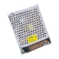 Alimentation électrique miniature AC-DC à découpage MWISH MS-75-24 75W 24V 3.1A pour caméra CCTV, système de sécurité, NVR