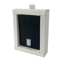 Boîte en carton personnalisée avec impression graphique pour disque dur portable, emballage de composants électroniques pour appareils de stockage mobiles