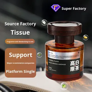 Perfume de Aromaterapia Moderno de Alta Gama Guanshan 2025, Aroma a Té Blanco Alpino de Larga Duración, Popular en TikTok, Ambientador de Vidrio para Auto - Product Image 5