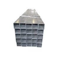Tubo Cuadrado de Acero Galvanizado AISI S235 SGCC con Grado ASTM A106 A36, Galvanizado por Inmersión en Caliente
