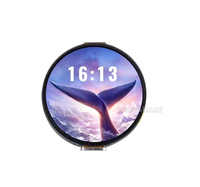 Papan Pengembangan Layar Sentuh AMOLED Bulat ESP32-S3 1,32 inci, 466*466 Piksel, Antarmuka QSPI, Mendukung Wi-Fi dan Bluetooth 5