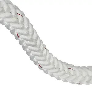 Плетеная веревка из полиэстера, полипропилена, Смешанная, 12 дюймов, для морского буксировки