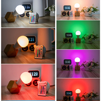 Ampoule LED intelligente RGB à télécommande, résidentielle, 9W, A19, 220v