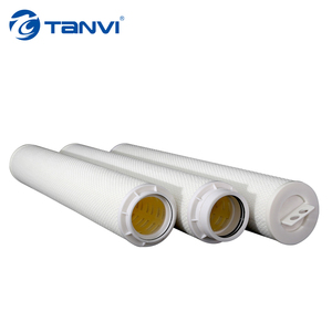 Cartuccia filtrante ad alto flusso da <span class=keywords><strong>40</strong></span> <span class=keywords><strong>pollici</strong></span> pieghettata a membrana industriale a membrana PP - Product Image 5