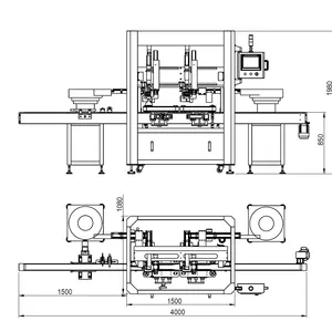 Máquina de enchimento de óleo comestível lubrificante, cheio de pistão linear automático para molho alimentar, máquina de enchimento de óleo comestível