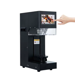 Máquina Selladora de Latas Automática con Control Táctil, Máquina Selladora de Botellas de Plástico, Frascos y Té de Burbujas para Pequeñas Empresas - Product Image 2