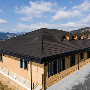 Tejas Metálicas de Acero con Recubrimiento de Piedra de Colores, Materiales de Buena Calidad, Láminas para Techos <span class=keywords><strong>Metro</strong></span> Rooftile a Precios Competitivos - Product Image 4