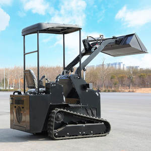 Minicargadora barata EPA/EURO 5, MINICARGADORA diésel sobre orugas, MINICARGADORA DE estilo de conducción sobre orugas, envío gratuito - Product Image 2