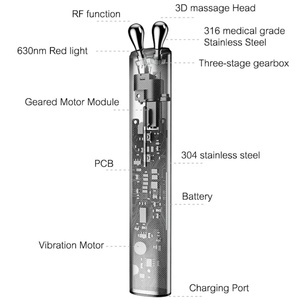 Mini Instrumento de Masaje Ocular Ems para Uso Doméstico, Masajeador Eléctrico Antiarrugas para Ojos - Product Image 5