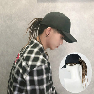 Perruque <span class=keywords><strong>Dreadlocks</strong></span> Tout-en-un pour Femme et <span class=keywords><strong>Homme</strong></span> – Style Hip-hop Alternative d'Été – Fabriquée à la Machine en Fibre Haute Température – Fixation sur la Tête - Product Image 1