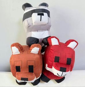 Adorables jouets en peluche animaux de dessin animé de 25 cm : renard et raton laveur super doux pour faire fleurir votre jardin - Product Image 3