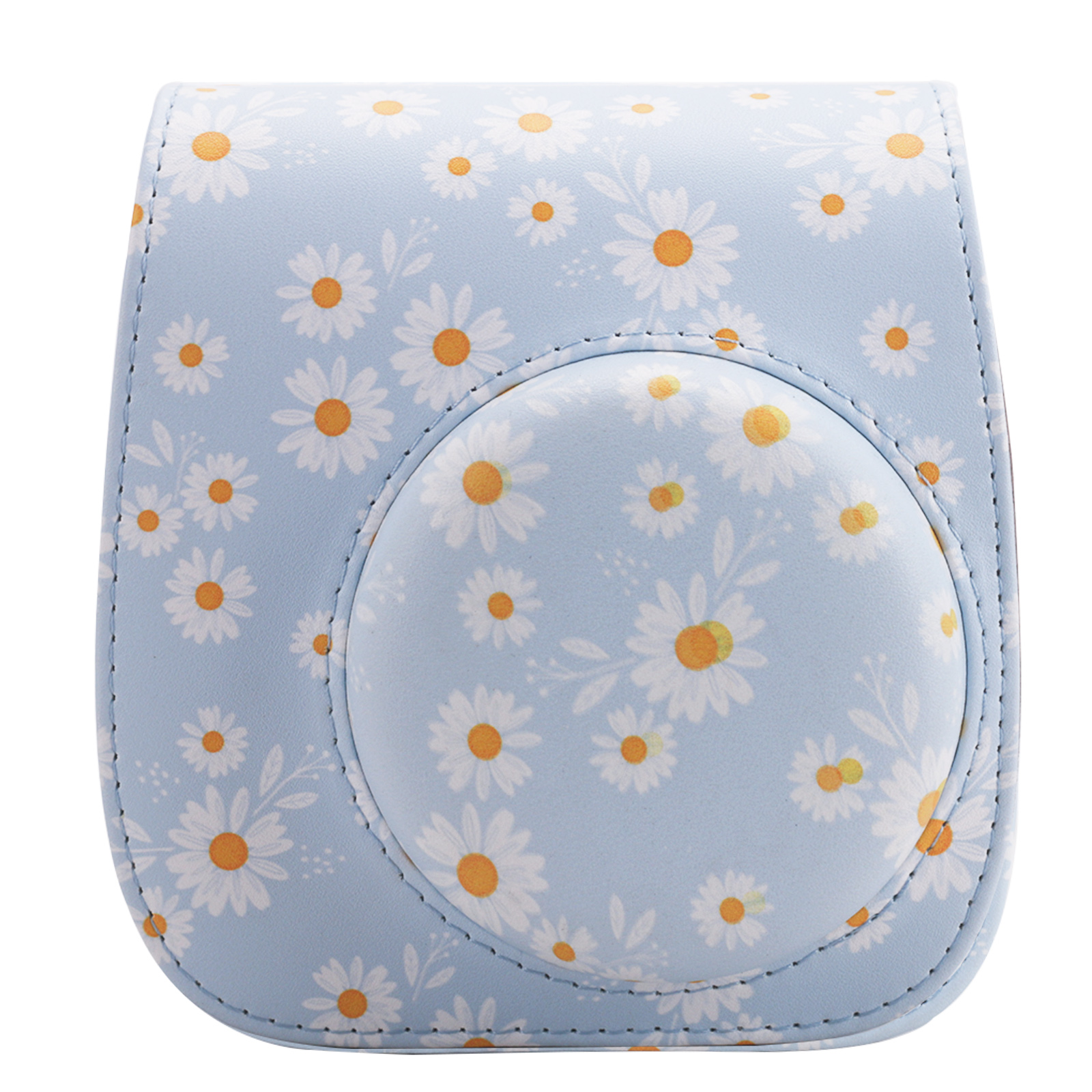 Patrón floral azul