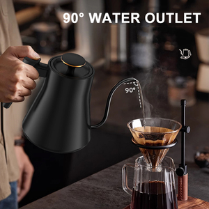 Bình đun điện thông minh giữ nhiệt cổ ngỗng kỹ thuật số 2025, dung tích <span class=keywords><strong>0.8L</strong></span>, tích hợp chức năng pha trà, đạt chứng nhận CE - Product Image 2