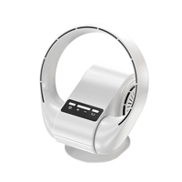 Ventilateur de bureau oscillant gauche-droite sans pales avec télécommande et chargement USB