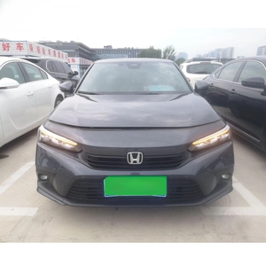 Honda Civic 1.5T FWD CVT, voiture hybride compacte populaire avec transmission intégrale, sièges en cuir, intérieur foncé, régulateur de vitesse adaptatif, meilleur prix d'occasion - Product Image 1