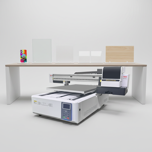 Imprimante UV <span class=keywords><strong>LED</strong></span> à plat 6090 automatique à jet d'encre pour verre plat, canettes en aluminium, bouteilles, avec vernis et gravure en relief pour bougies en forme de tasse, multi-tailles - Product Image 1