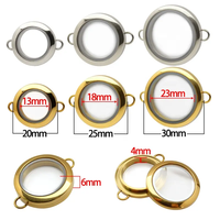 Vente en gros bracelet en acier inoxydable 316L verre flottant médaillon vis torsadée mémoire vivante mettre flottant vivant breloques bijoux