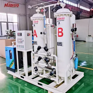 NUZHUO Medic Oxygen Generator Price O2 Gas Production Machine Cylinder Filling Oxygen Plant Cost