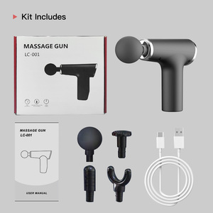 Vibrazione del tessuto velocità sportiva terapia sonora ricaricabile Usb massaggio pistola pistitting Mini massaggiatore - Product Image 6