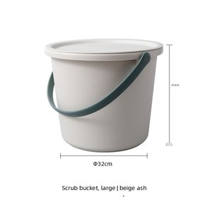 Seau en plastique portable <span class=keywords><strong>S1106</strong></span> pour la saison scolaire, lavabo, seau, seau de stockage d'eau ménager en gros - Product Image 1