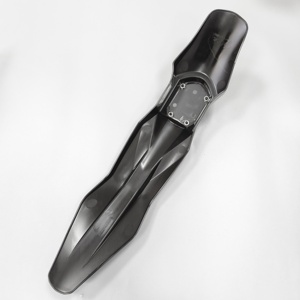 واقي أمامي معدني مقاوم باللون الأسود الكامل لدراجة لايتن باي من سورون - Product Image 2