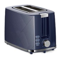 Grille-pain automatique 2 tranches en acier inoxydable avec levier de levage facile pour cuisine d'appartement
