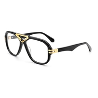 Montures de lunettes optiques de luxe faites à la main en acétate rétro, vertes, bleues, brunes, pour la lecture, protection contre la lumière bleue, forme carrée, pour femmes et jeunes
