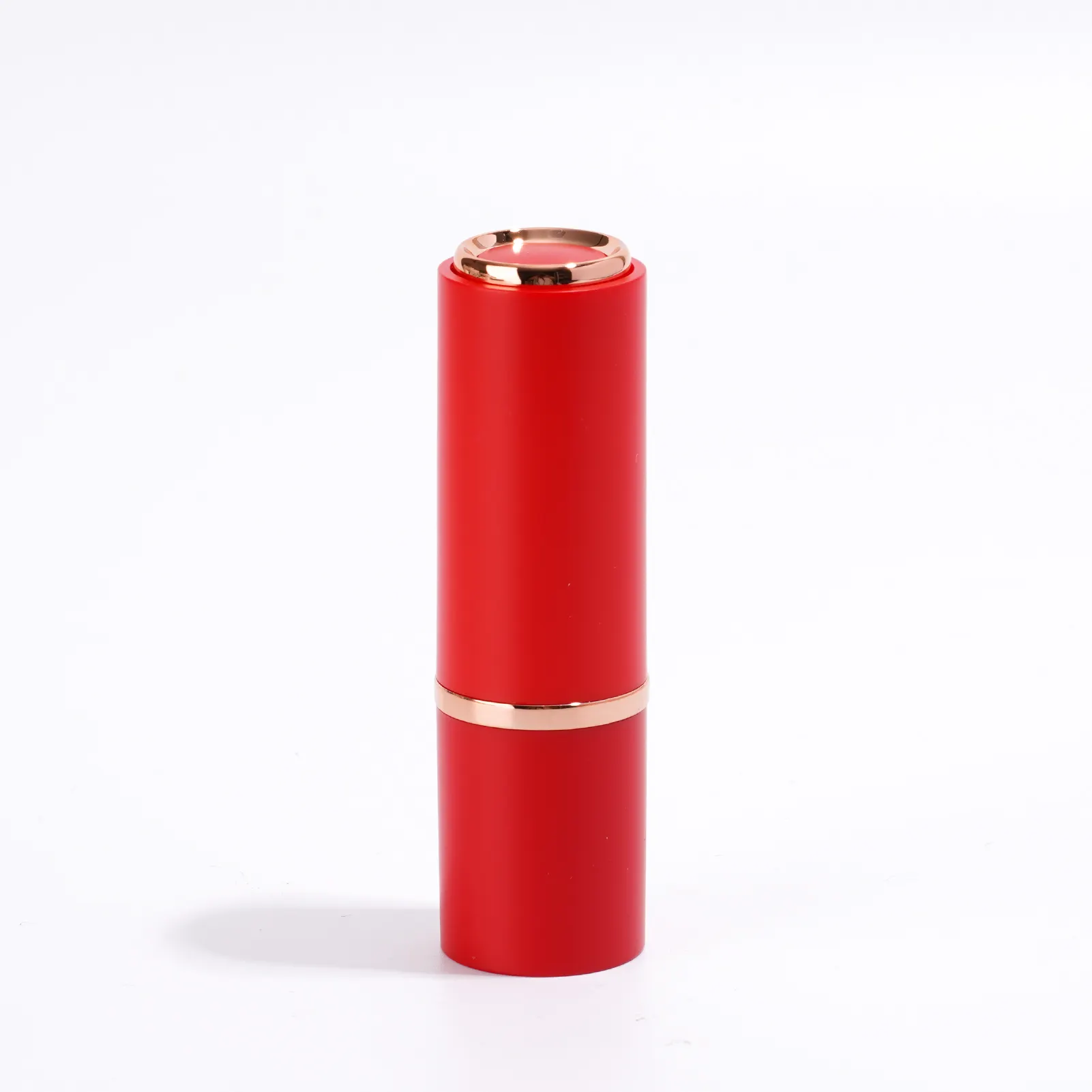 詰め替え可能なアルミニウム口紅カスタム、長持ちする焦げ付き防止リップグロス化粧品オーガニックペニスマット口紅ロゴなしリップグロス
