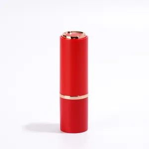 Refillable Aluminium Lipstick Custom , Long Lasting Non-stick Lip Gloss Cosmetics Organic Penis Matte Lipstick No Logo Lipgloss