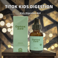 Gouttes buvables douces et sûres au zéolite Tiktok 30ml pour le soutien intestinal et la croissance des cheveux chez les enfants, origine Shaanxi, durée de conservation de 24 mois
