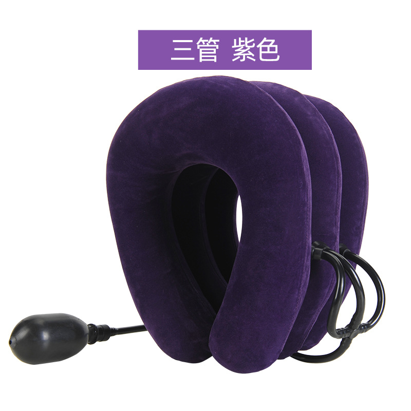 Capuchon à trois tubes bleu interrupteur violet