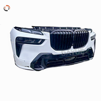 2024 para BMW X7 G07LCI nueva edición deportiva kit de carrocería de parachoques delantero de coche, faros de coche, rejilla de parachoques,