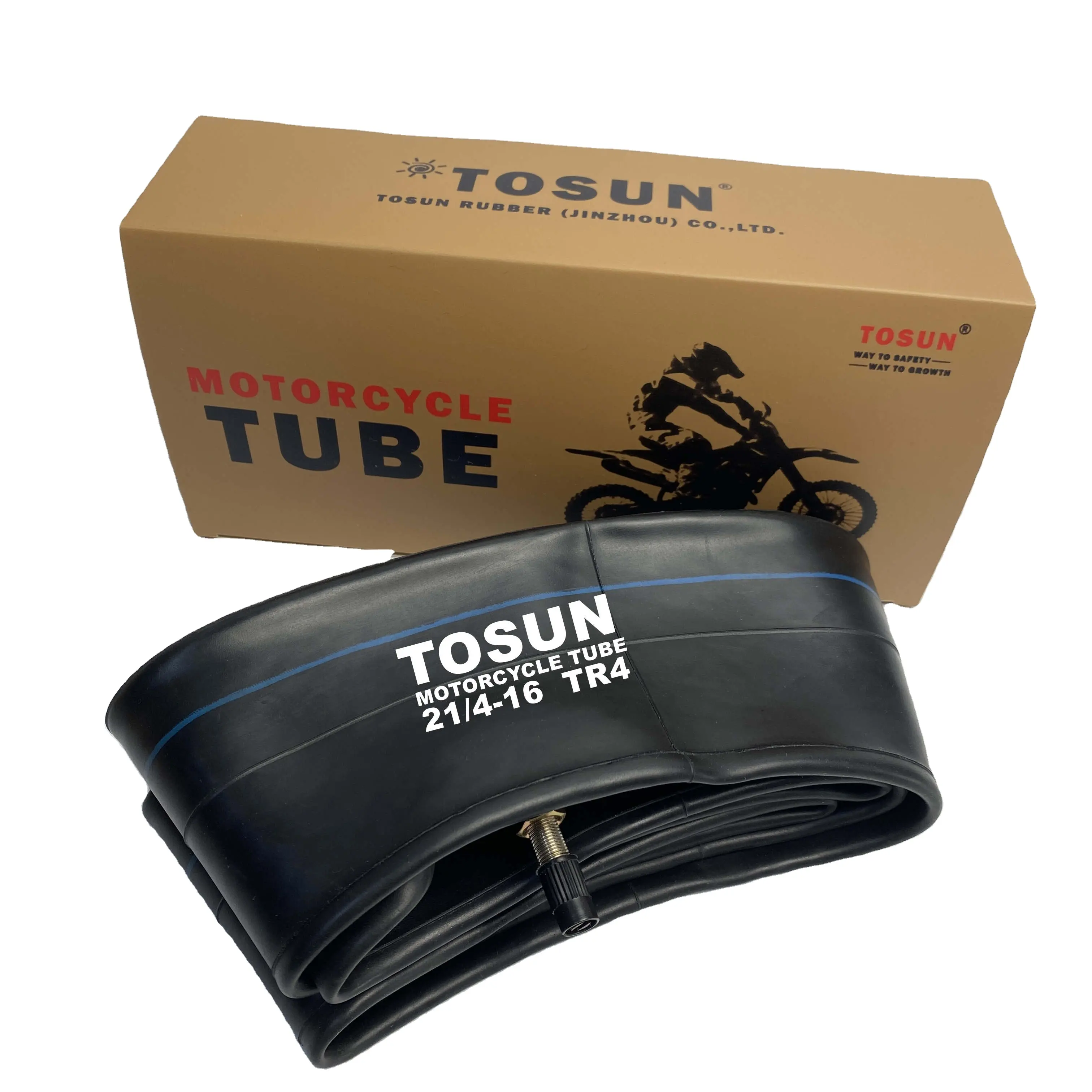 factory wholesale 21/4-16 2.00-16 TR4 motorcycle motorbike natural butyl rubber inner tube