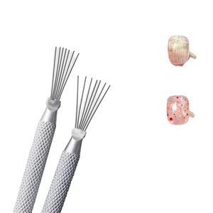 Stylo à 7 <span class=keywords><strong>pointes</strong></span> multifonctionnel pour dessin au trait 3D, design inspiré du Japon, gel pour nail art, vente en gros pour salons de manucure - Product Image 1