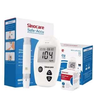 Medidor de Glucosa en Sangre Safe-Accu, Medidor Digital de <span class=keywords><strong>Diabetes</strong></span> con <span class=keywords><strong>Tiras</strong></span> Reactivas y Lancetas - Product Image 4