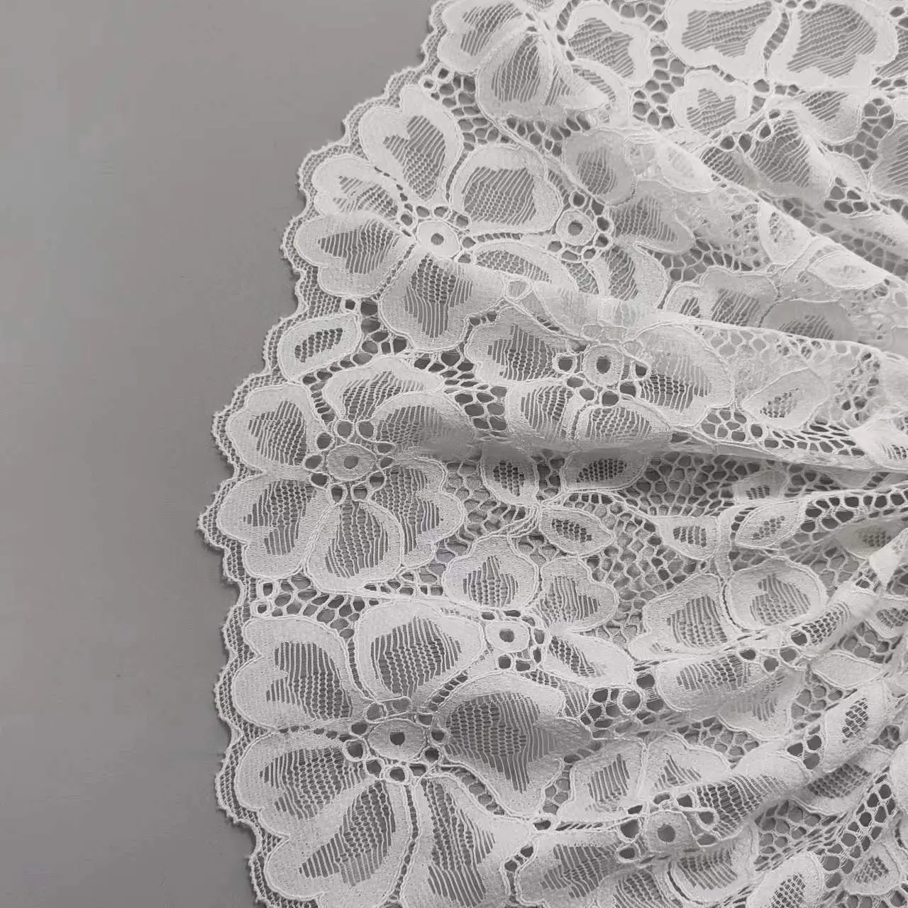 Tecido de renda branca africano 3d floral branco tecido de renda austríaca para festa de casamento na Nigéria arco floral branco para vestido de noiva